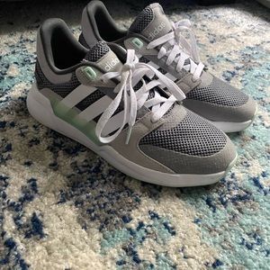 Woman’s size 8 - Adidas Sneakers - Teal/Gray